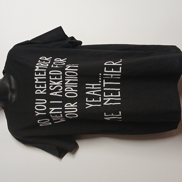 Unisex Black NWOT Graphics T Shirt Size Large - Picture 5 of 8